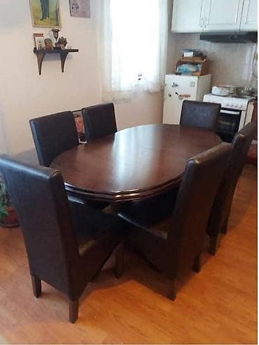 stolice na sklapanje akcija: Tapacirane trpezarijske stolice – više komada - Model: visoko — 4