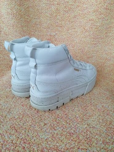 nike air max command leather: Puma, 38.5, color - White — 9