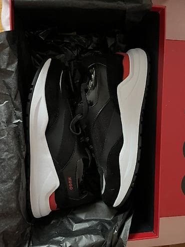 memphis patike: HUGO muške patike – crno/belo/crvene - Brend: HUGO - Model — 1