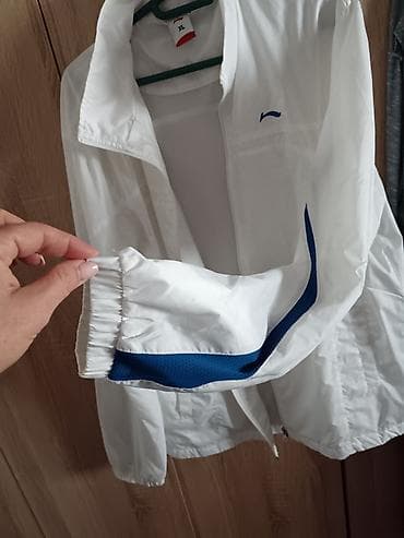 Kućna odeća: Bela sportska jakna – veličina XL Li ning - Lagana jakna od tankog — 3