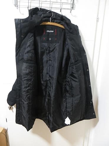 pantalone sa prslukom: CROPP velicina M, zimska potpuno nova jakna boja crno, bez mana bilo — 3