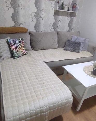 flekeri za trosed dvosed i fotelju: Neklizajući plišani flekeri Set sadrži tri dela, za trosed, dvosed i — 23