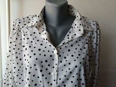 p. s. fashion kaputi: XL, Polyester, Dots, color - White — 2
