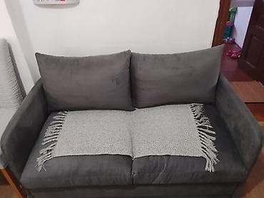 stilska sofa: ATELIER DEL SOFA Dvosed „Saga”, siva - Kompaktan, udoban dvosed — 3