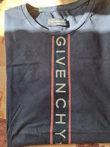 pantalone push up: Muska majica teget plava Givenchy orginal xxl bez ostecenja . Sa — 1