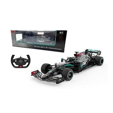 Toy Cars: Auto Mercedes AMG F1 W11 EQ R/C 1:12 – crna boja Daljinski upravljani — 1