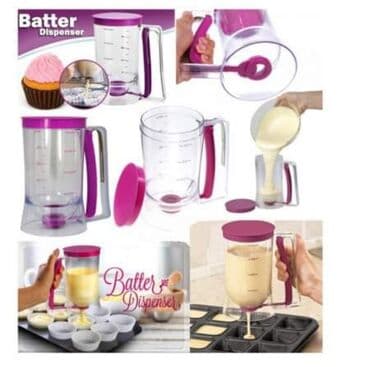 case sa duplim dnom: Cena 1450 dinara Batter Dispenser - precizan dozer za testo Napravite — 8