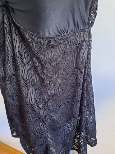 5XL, Polyester, color - Black — 5