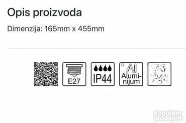fenjeri na baterije: Crna: Šifra: 617713 Braon: Šifra: 617718 Brend: MITEA Lighting — 3