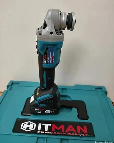 Hand Tools: Set akumulatorskih alata HITMAN – 62V Sadržaj kompleta: - Ugaona — 3