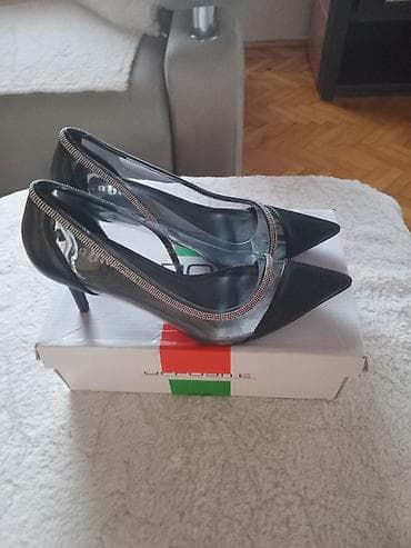 replay mokasine zenske: Elegantne ženske salonke na štiklu - Model: špic vrh, klasične — 3