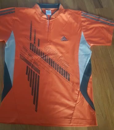 c a zimske jakne: Adidas original sportska majica narandzasta, za sport ili trening — 1