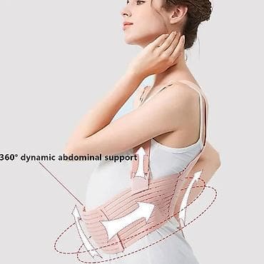 Anatomski pojas za trudnice sa naramenicama, koji služi kao ortopedsko — 6