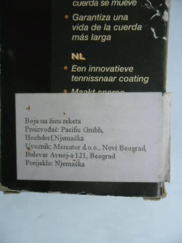 dimenzije stola za bilijar: Tenis sprej za span,kao novo — 2