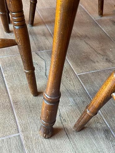 plasticni krevet za pse: Trpezarijski sto na razvlačenje sa 6 stolica – puno drvo Prodaje se — 10