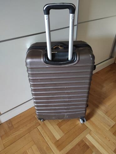 srebrna ogrlica sa krsticem: Large suitcase, color - Silver — 4