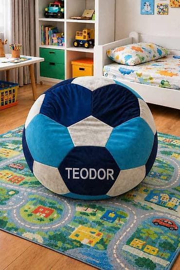 stolice za malu terasu: Lazy lopta vreća za sedenje – 250cm, za decu do 10 god Fudbalska lopta — 3