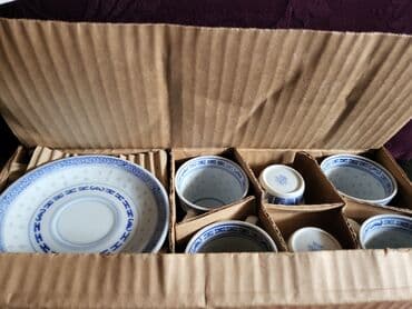 soljice za espresso lavazza: Soljice nove jing dezen pirincani porcelan iz 60,70ih godina — 8