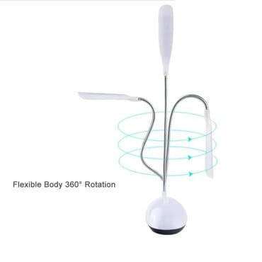 reflektor sa senzorom: Cena 580 din Fleksibilna LED stona lampa na baterije 3x1.5V AAA — 4