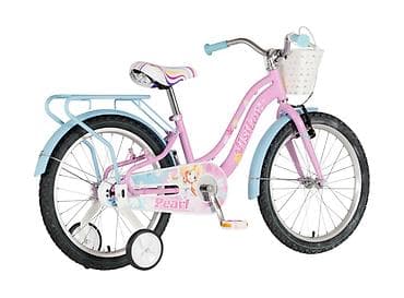 hot wheels hobotnica: Bicikl kids Visitor Pearl 20" 10" v-brake + kontra, roze Dečiji — 4