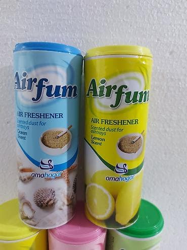 klub stolovi 3 u 1: Novo Mirišljava so za pepeljaru Pak. 350gr Plava- miris okeana Žuta- — 2