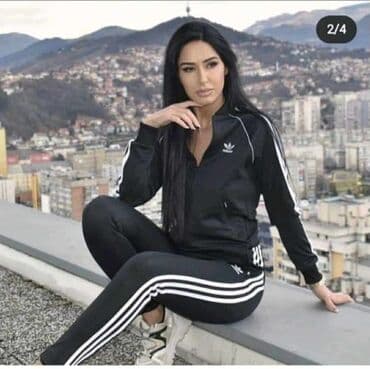 duks sa krznom: Adidas, L (EU 40), Stripes, color - Multicolored — 5