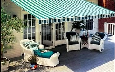 ljuljacka za kucu: Tenda za terasu/balkon – ručno sklopiva - Tip: zidna nadstrešnica sa — 5