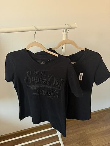 psg trenirka: 2 MARKIRANE MAJICE kratkih rukava - Brendovi: Superdry i adidas - — 1