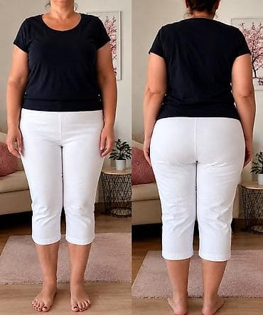 stil b subotica: Ženske pantalonе za punije dame – različiti krojevi - Modeli: capri — 1