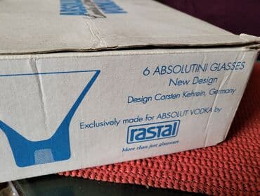 case za zestoko pice: Case nove Absolut za zestoko pice Rastal Nemacka. Case komada 6 i — 6
