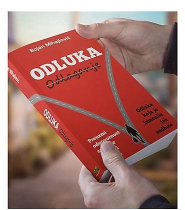torbe za patike: Knjiga: Odluka (precrtano “Odlaganje”) Autor: Bojan Mihajlović - — 1