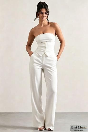 reserved kompleti: 🔥Ženski elegantni komplet bez bretela –Made in Italy
✅3200 din — 2