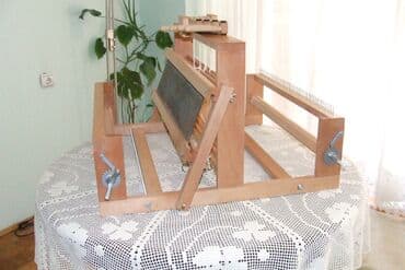 Chainsaws: Ručno tkalački razboj – stočni model od punog drveta Opis: - — 2