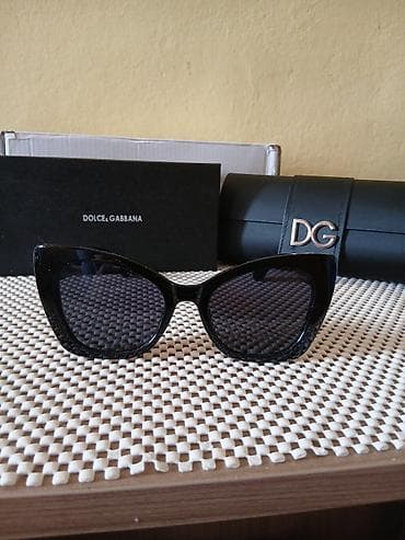monte bene: Dolce & Gabbana ženske sunčane naočare - Model: mačkastog oblika — 1