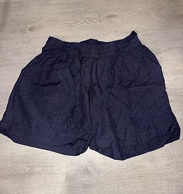 Sorc od lana i viskoze,rastegljiv u struku sa dzepovima