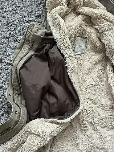 suknja od tila i patike: Parka sa krznom, moze biti zimska i prolecno-jesenja posto se krzno — 3