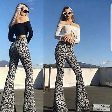 brax pantalone: Ženske pantalone sa visokim strukom i zvonastim nogavicama - Kroj — 5