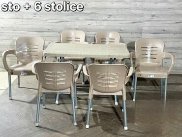 set za pomeranje namestaja: Baštenska ganitura, Plastika — 5