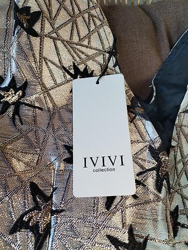 haljina i sako komplet: Haljina IVIVI Collection – model 2229 OR, veličina M. - Kroj — 3