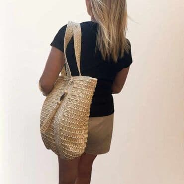 torba coco chanel: Beach bag, Handmade — 16