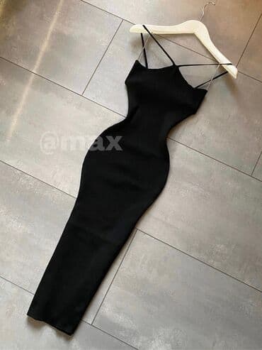 maksi haljine: New,Knited zara’’ Dress Velicine uni Boje: Orange, Crna, Lila — 4