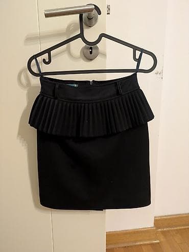 kolica_o: Crna suknja za devojčice – KURT Kids Wear - Model: ravna mini suknja — 1