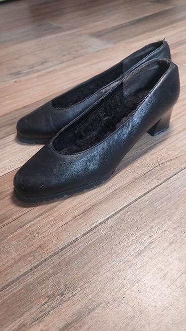 nike huarache crne: BALLY kožne ženske cipele na štiklu - Klasične crne salonke sa — 4