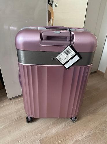 deciji koferi za putovanja: TITAN WILD ROSE. Veliki Putni kofer. Veličine L, dimenzije — 3