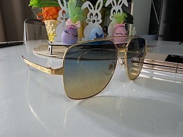 dita naocare zenske: Cartier sunčane naočare – aviator/kvadratni hibrid - Okvir: metal — 4