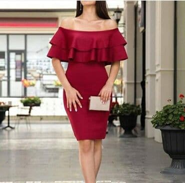 Ostala ženska odeća: Sve vel od XXS do 5XL dostuone Haljina gola ramena,dekolte karneri — 1