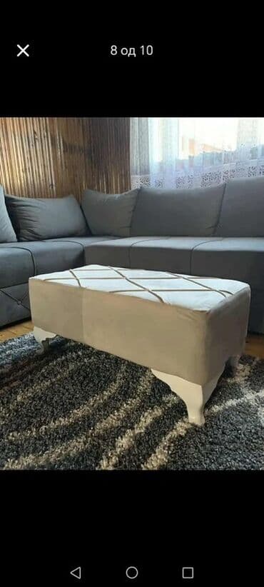 Donji delovi trenerke: Cena taburea bez otvaranja : 7500din Cena taburea sa otvaranjem — 7