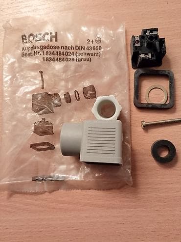 kolica za piće: Bosch kućište/utikač za elektromagnetne ventile prema DIN 43650 (tip — 1