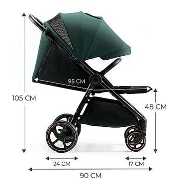 Kolica za bebe: KINDERKRAFT KOLICA MITZY BIEGE – KSMITZ00BEG Kišobran/kompakt kolica — 4
