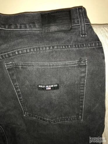 Original Ralph Lauren farmerice 34 PRAKTICNO NOVE Crne